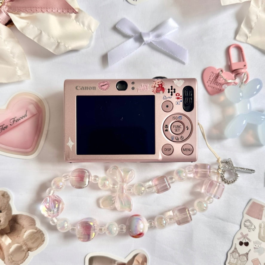 Rare Pastel Pink Canon IXUS 80 IS 🎀⋆｡˚