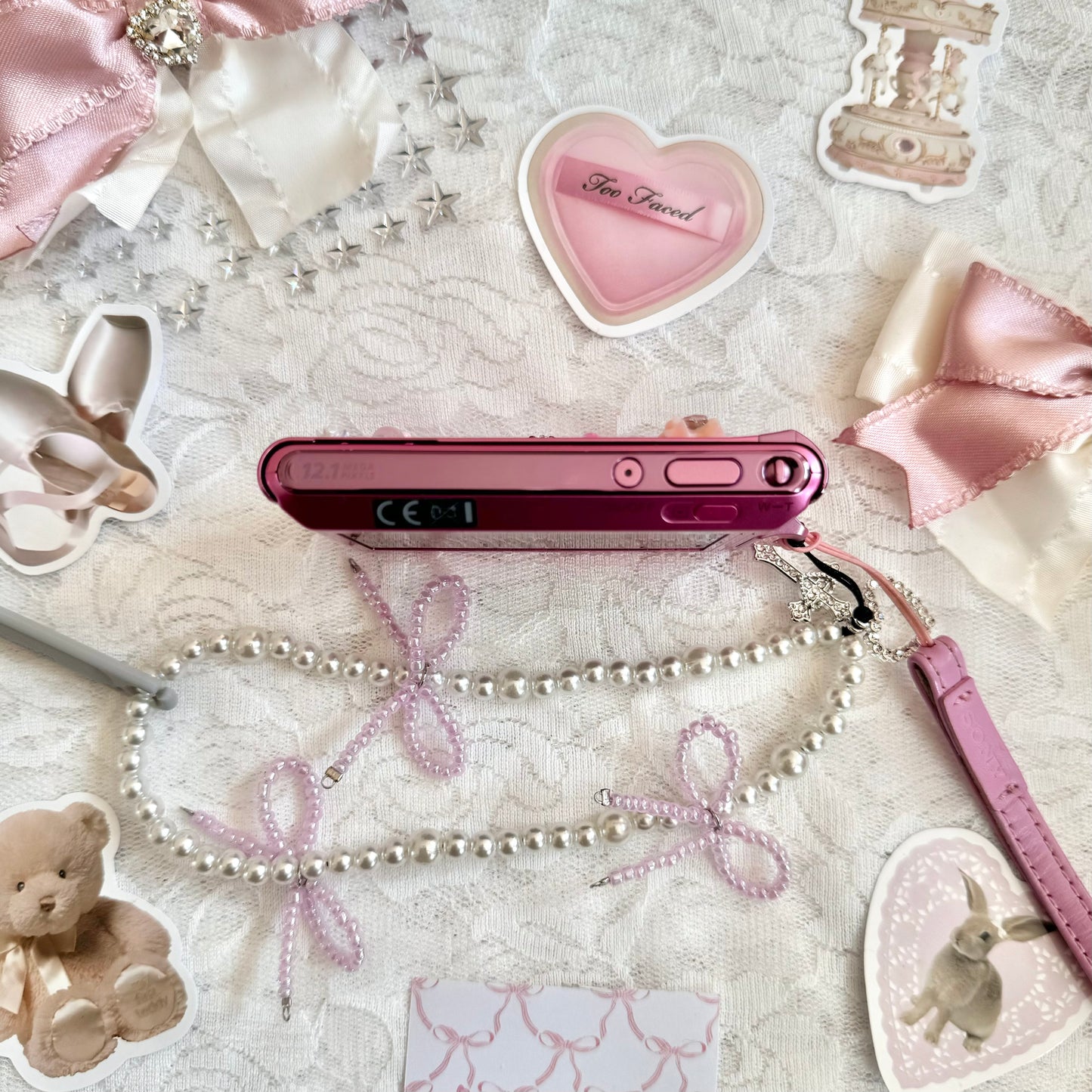 Rare Barbie Pink Sony Cybershot DSC-T90 🎀 ྀིྀི