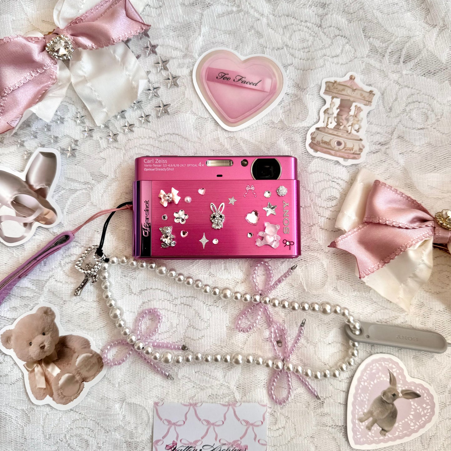 Rare Barbie Pink Sony Cybershot DSC-T90 🎀 ྀིྀི