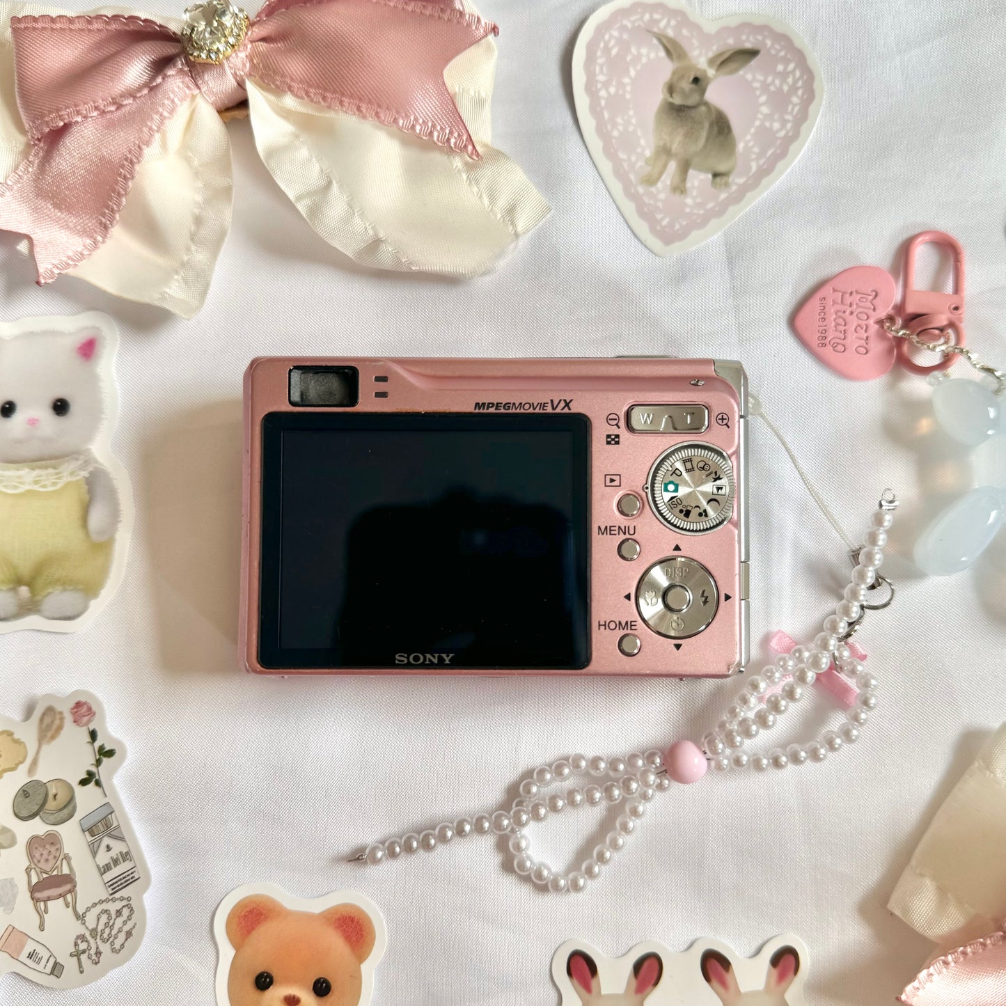 Rare Pink Vintage Sony Cybershot DSC-W80 🎀‎˚₊‧