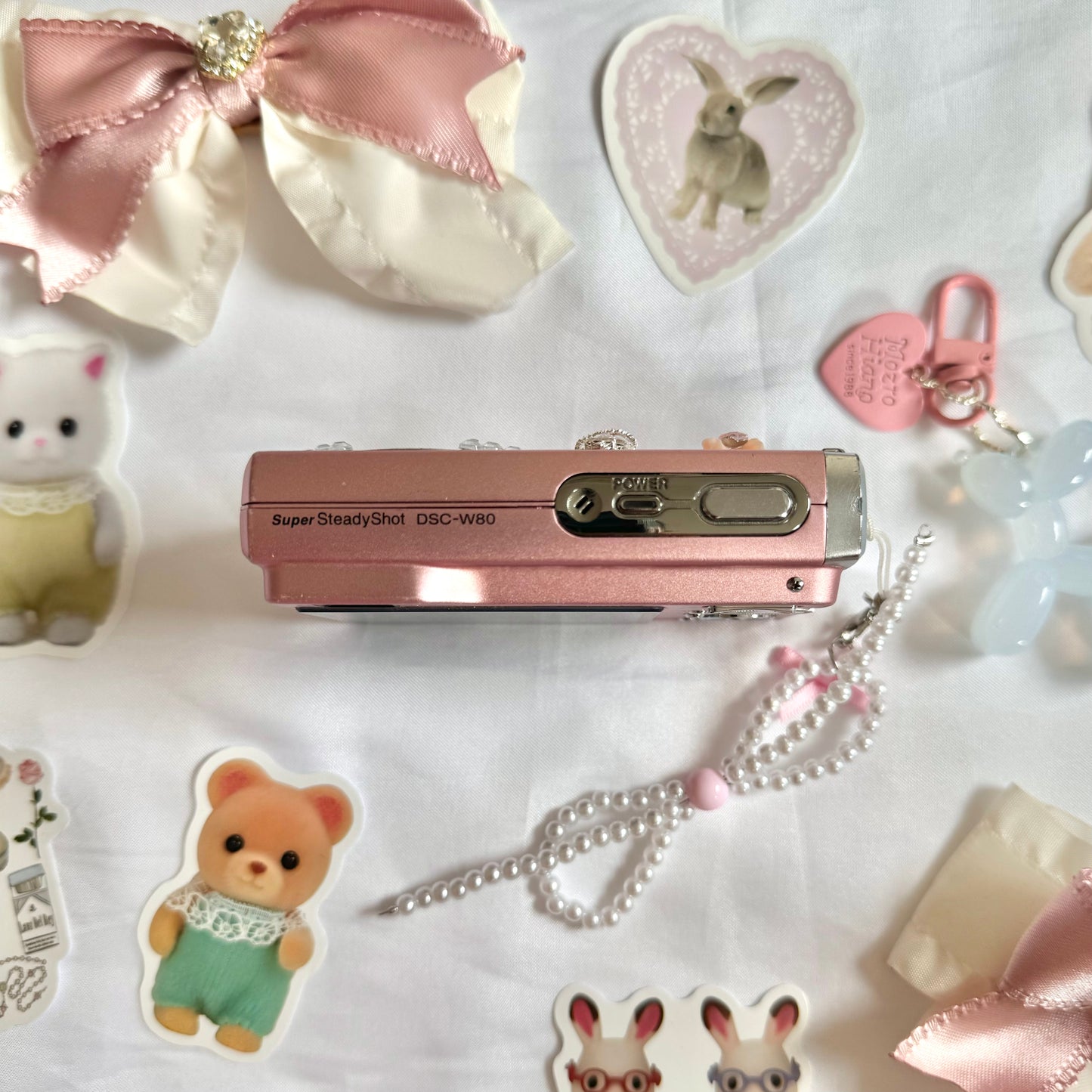 Rare Pink Vintage Sony Cybershot DSC-W80 🎀‎˚₊‧