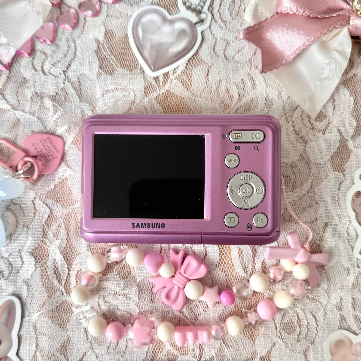 Rare Barbie Pink Samsung ES20 𓍢ִ໋🍓ೀ