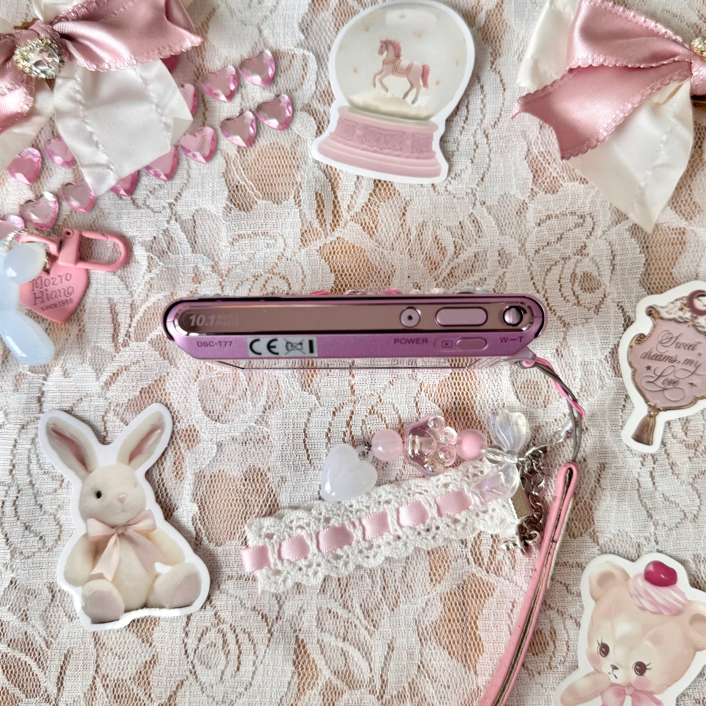 Rare Pastel Pink Sony Cybershot DSC-T77 🎀 ྀིྀི