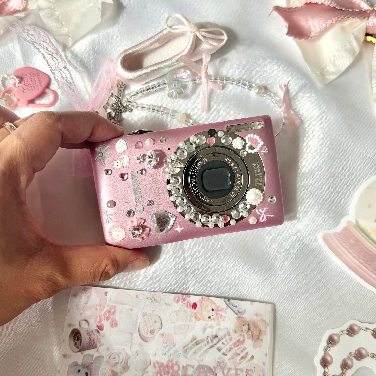 Rare Pastel Pink Canon IXUS 105 ⋆𐙚₊˚⊹ ᡣ𐭩