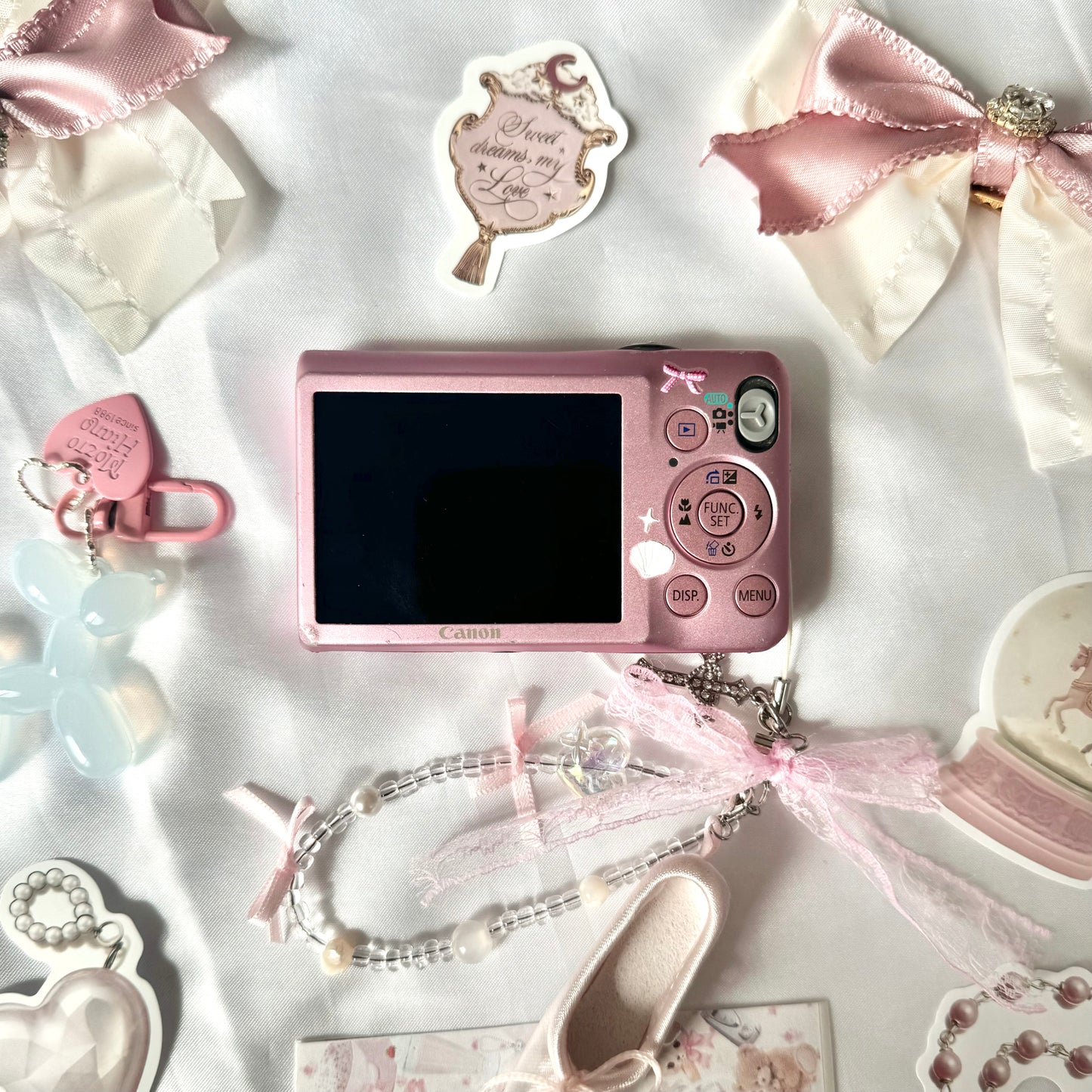 Rare Pastel Pink Canon IXUS 105 ⋆𐙚₊˚⊹ ᡣ𐭩