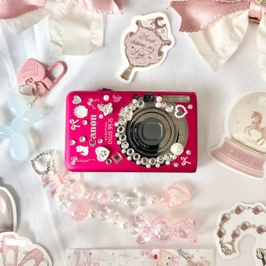 Rare Barbie Pink Canon IXUS 95 IS 💗