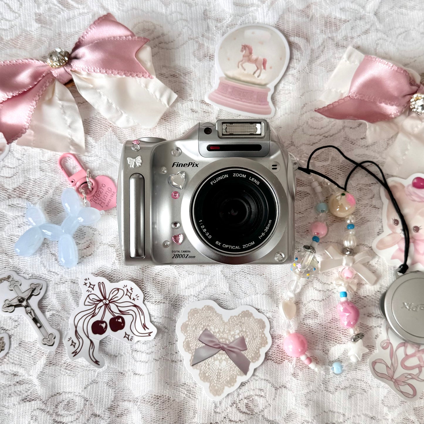 Vintage Fujifilm Finepix 2800 Zoom ‧₊˚ ☁️⋅♡🪐༘⋆