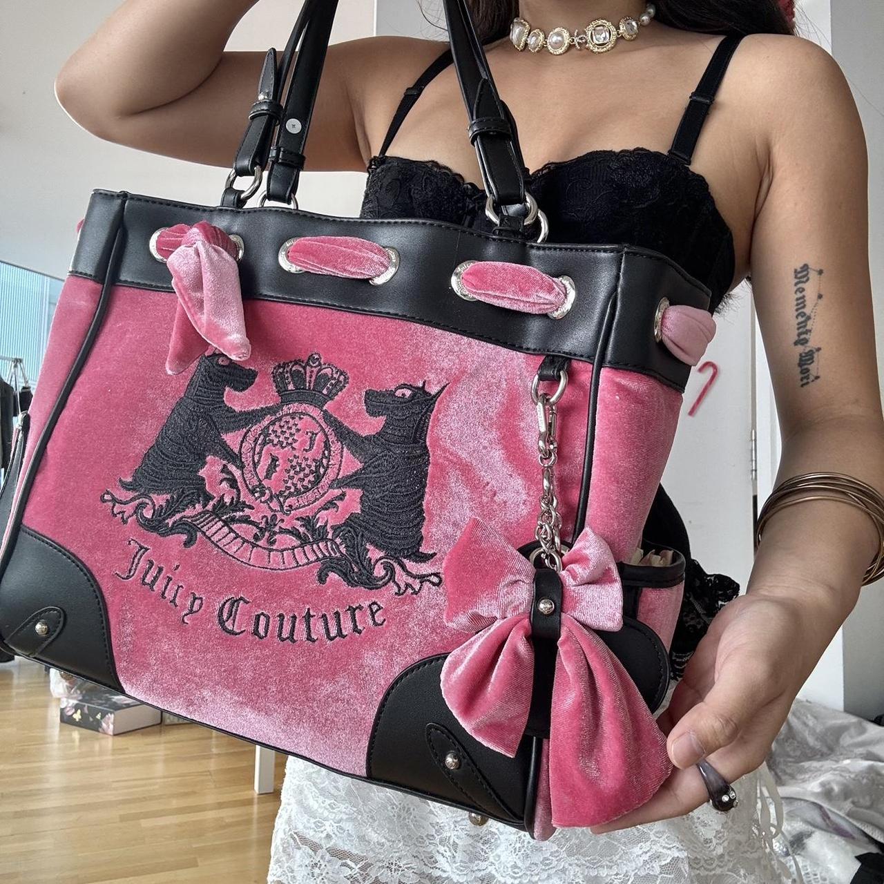 Juicy Couture outlet Pink/Black Handbag