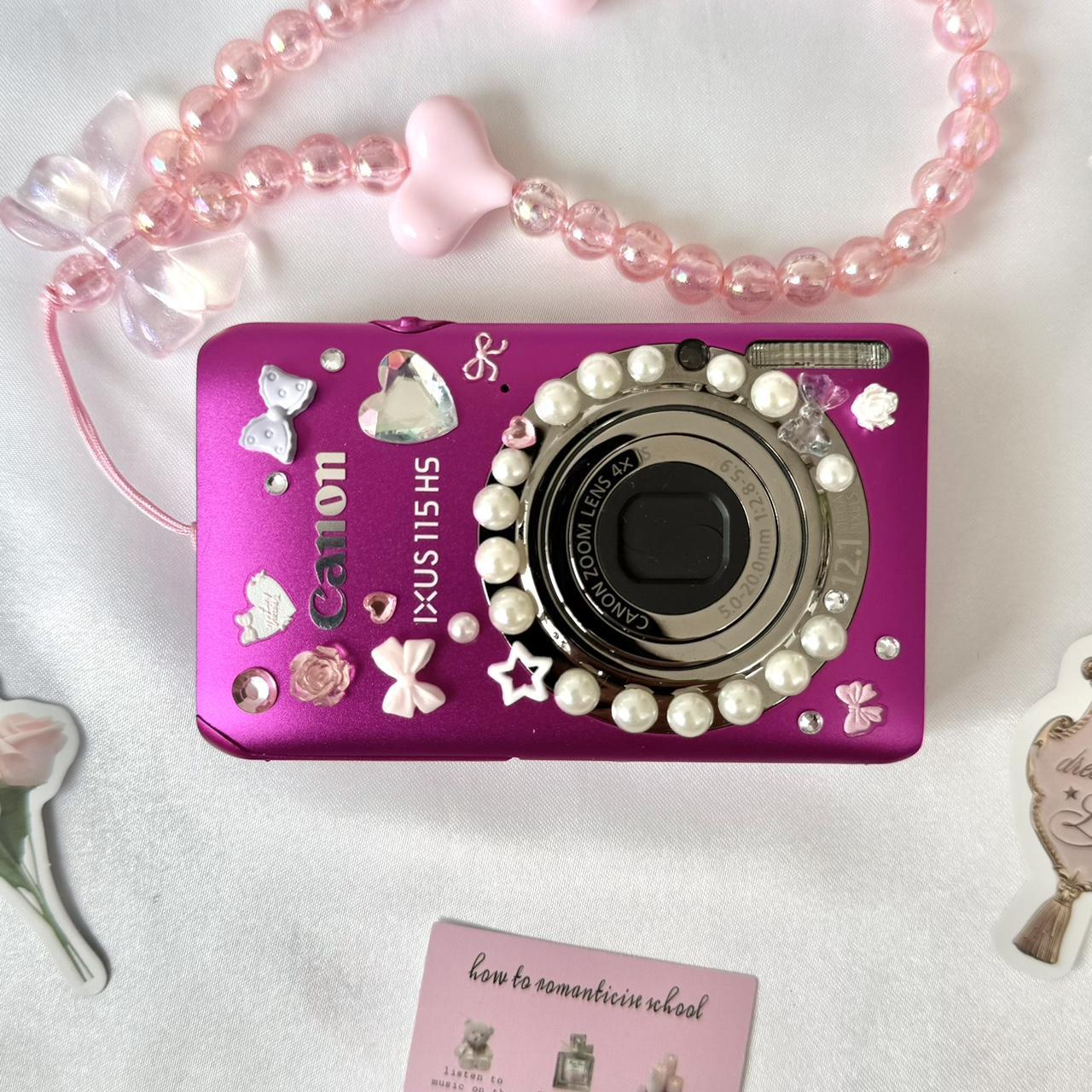 Rare Barbie Pink Canon IXUS 115 HS 💖